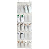 Amazon Basics 20-Pocket Over-the-Door Hanging Large-Size Shoe Organizer only $8.24