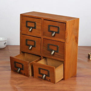 Fancy Wooden Cabinet With Drawers