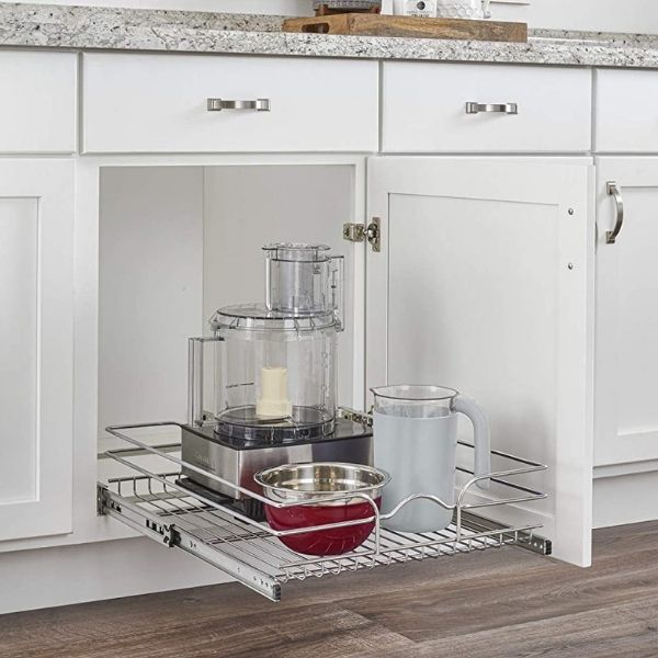 For ultimate organization, you need to find the best pull out shelves for your kitchen cabinets.