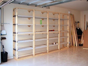 Sympathetic Easy Garage Shelves