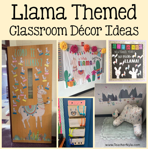 Llama Themed Classroom Decor Ideas – Dulceny