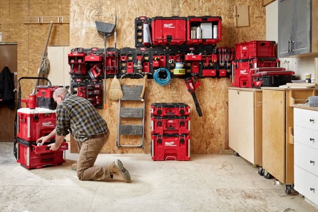 Milwaukee Invades The Garage with New Packout Shop Storage Solutions!