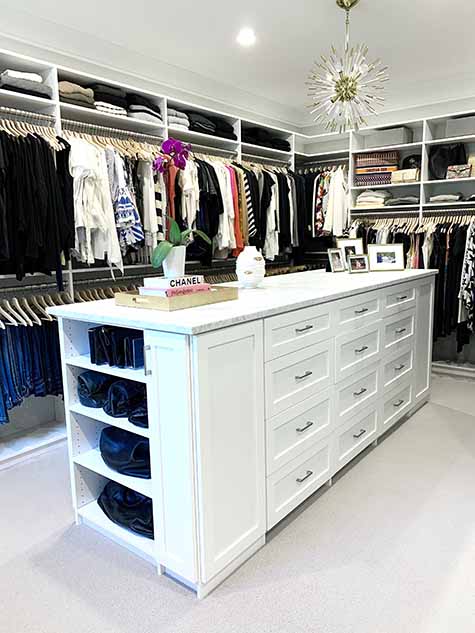 Closet designers and professional organizers team up