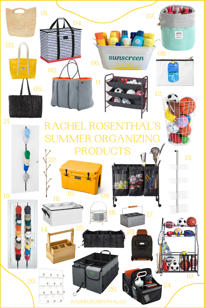 My Favorite Summer Organizing Products