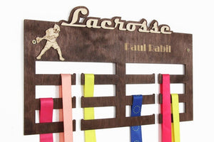LACROSSE medal holder Medal hanger Medal holder Medal rack by PromiDesign