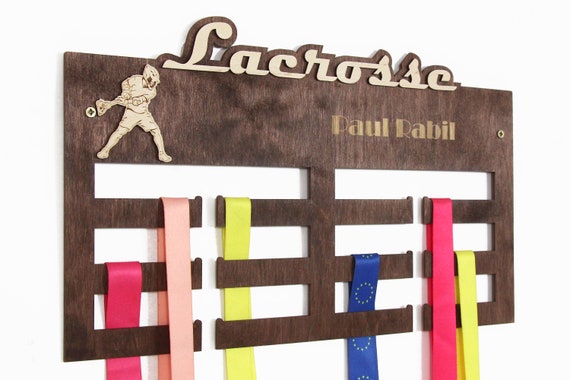LACROSSE medal holder Medal hanger Medal holder Medal rack by PromiDesign