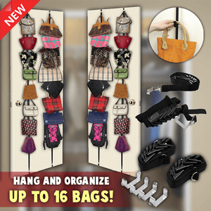 Purse And Handbag Organizer Door Rack (2PCS)